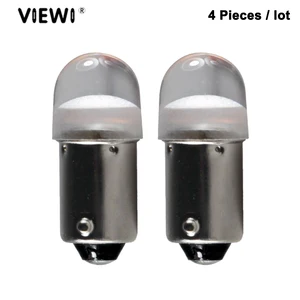 Светодиодные лампочки, 4 шт., T4W BA9S Dc 6V 12V 24 v 0,5 W
