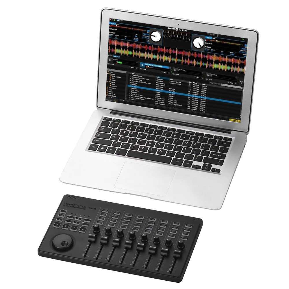 KORG nanoKONTROL Studio портативный MIDI контроллер поддерживает беспроводное BT и проводное