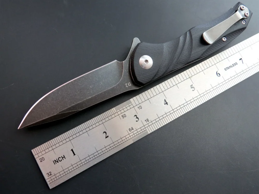 Eafengrow EF77 D2 Сталь G10 Ручка наружные складные ножи для кемпинга охотничий нож EDC