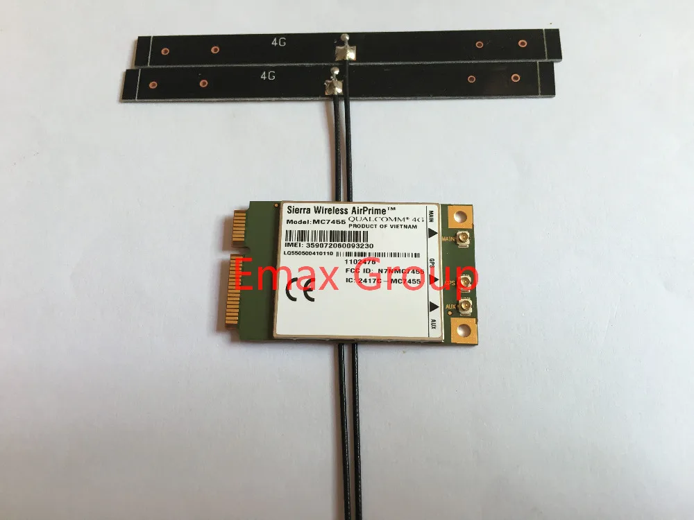 1 шт. MC7455 + 2 шт 15 см антенна Сьерра-Беспроводной FDD/аппарат который не привязан к