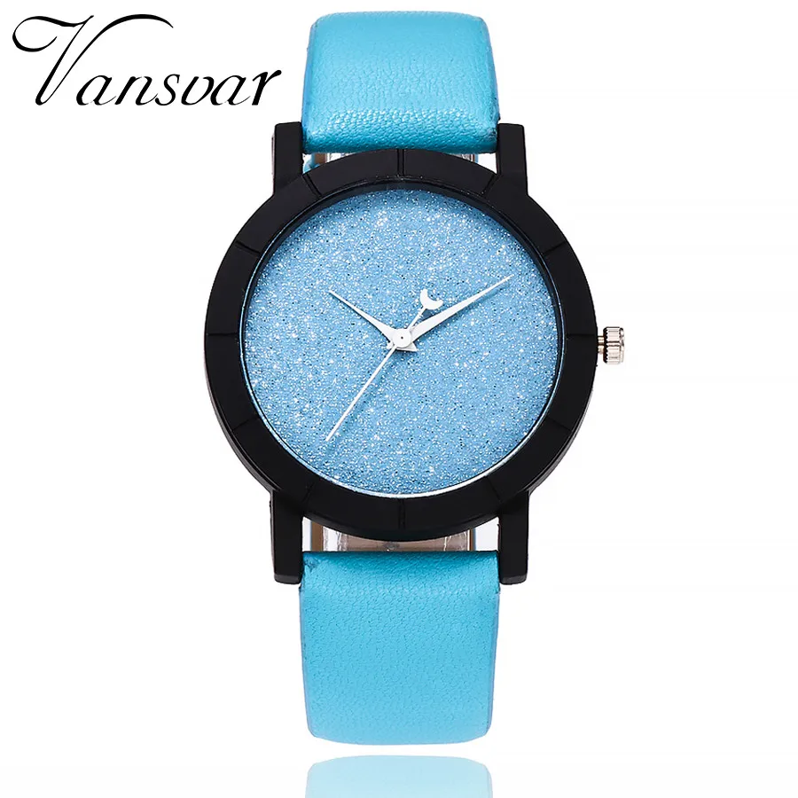 Женские Аналоговые наручные часы с милым дизайном луны и звезд уникальный