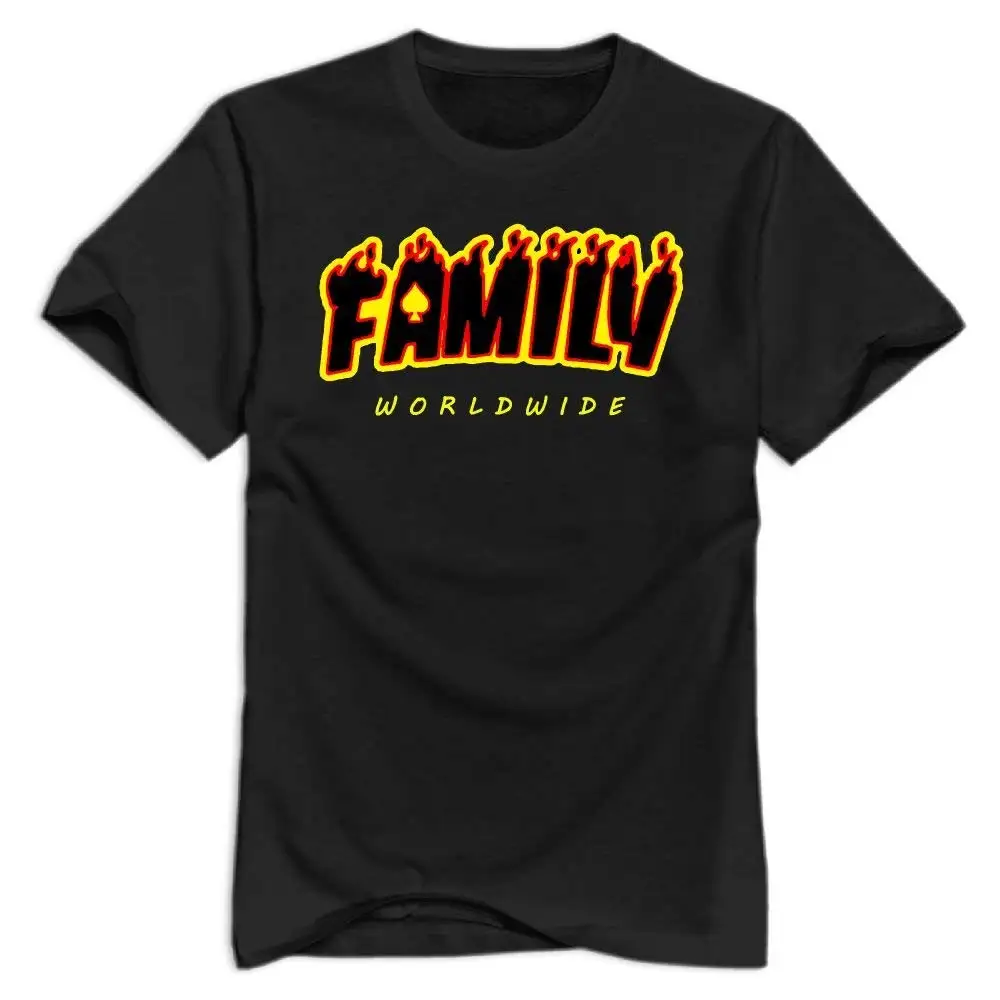 

Men Tops Shirt The Ace Family Classic Trendy Youth Boys T shirt Summer Short Sleeves New Fashion T-Shirt