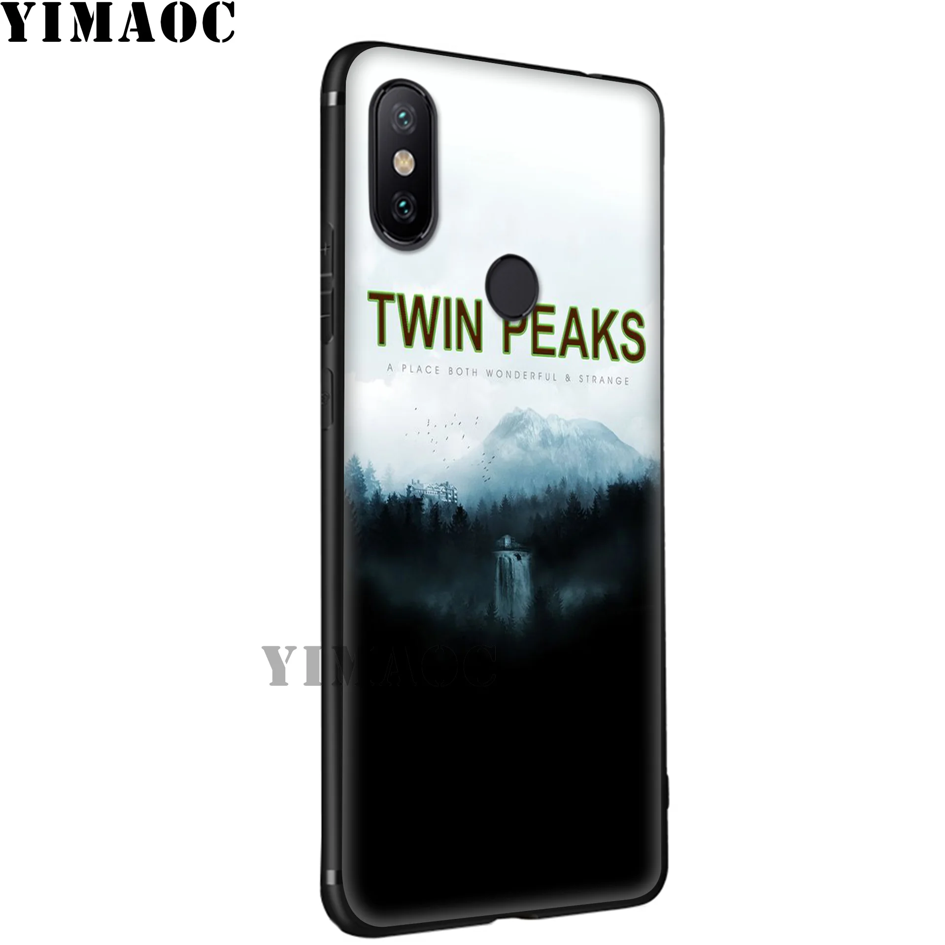 Yimaoc Твин Пикс ТВ-шоу мягкий чехол для Xiaomi mi 9T 9 8 Se 6 MAX 3 A1 A2 Lite CC9E CC9 6X 5X POCOPHONE F1 |
