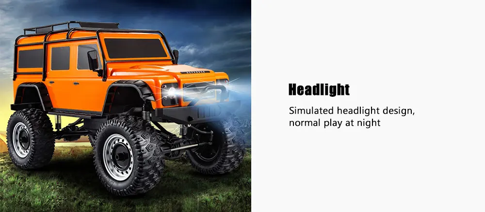 DOUBLEE E328-003 1:8 внедорожник RC грузовик RTF 2,4 ГГц 4WD независимая подвеска зеркало заднего вида ночник гусеничный автомобиль игрушки подарки