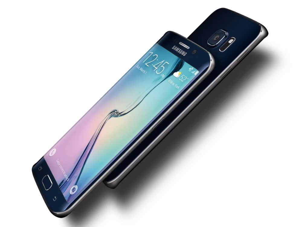 Оригинальный телефон Samsung Galaxy S6 G920F Edge G925F стандарта ЕС восемь ядер 3 Гб ОЗУ 32 ПЗУ LTE