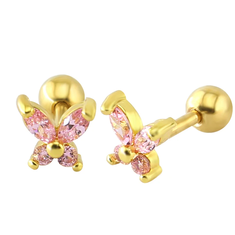 1 пара красивые серьги на козелок из хирургической стали ушной хрящ|surgical steel