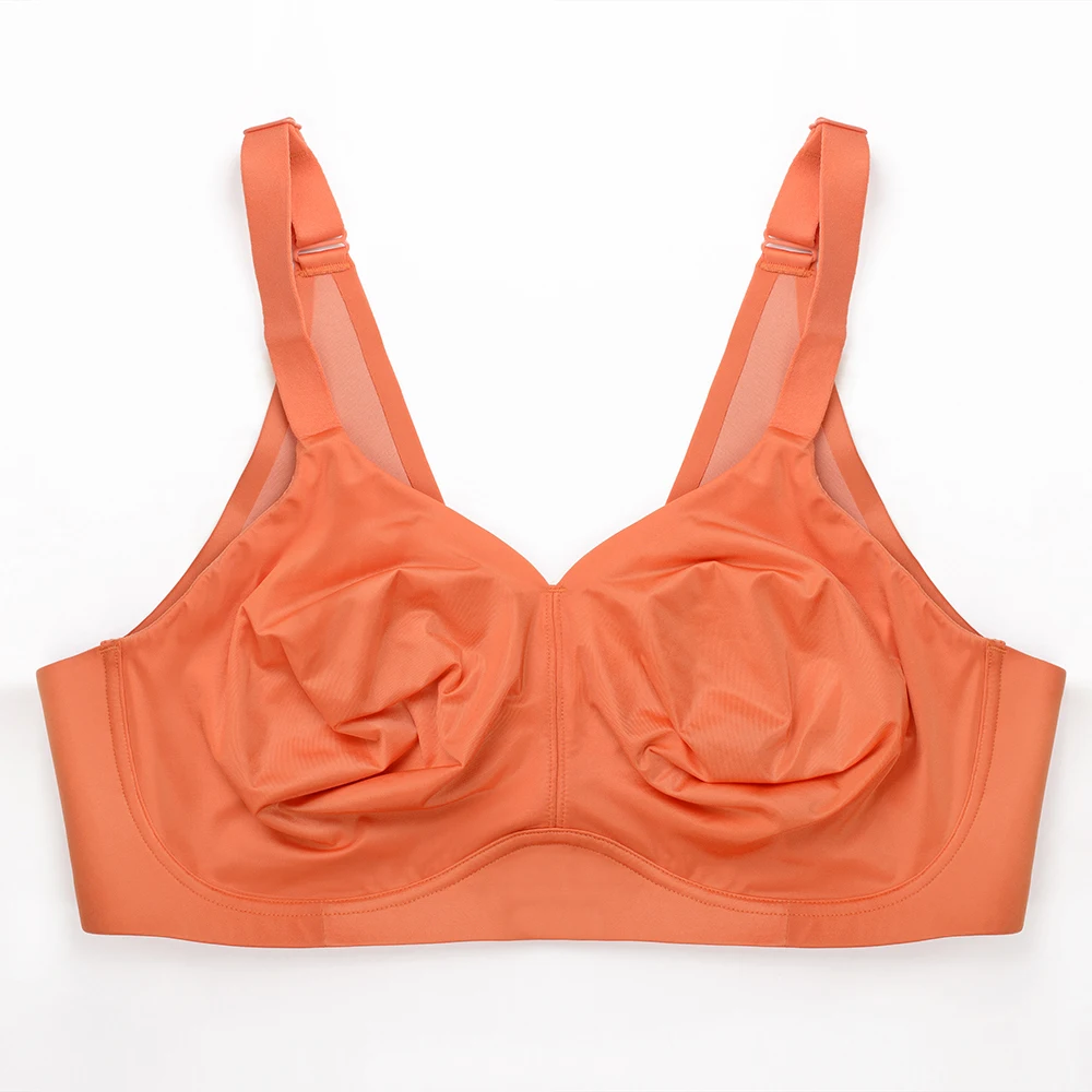 Бюстгальтер bralette для женщин размера плюс из микрофибры BH беспроводной