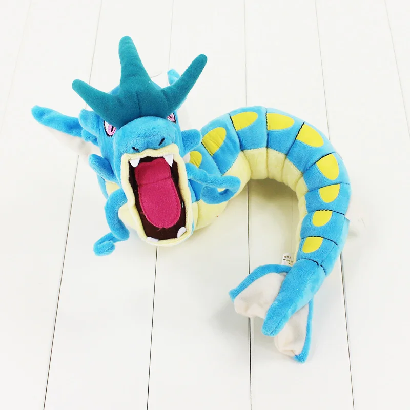 60 см Gyarados плюшевые игрушки синий Gyarados Дракон Мягкая кукла