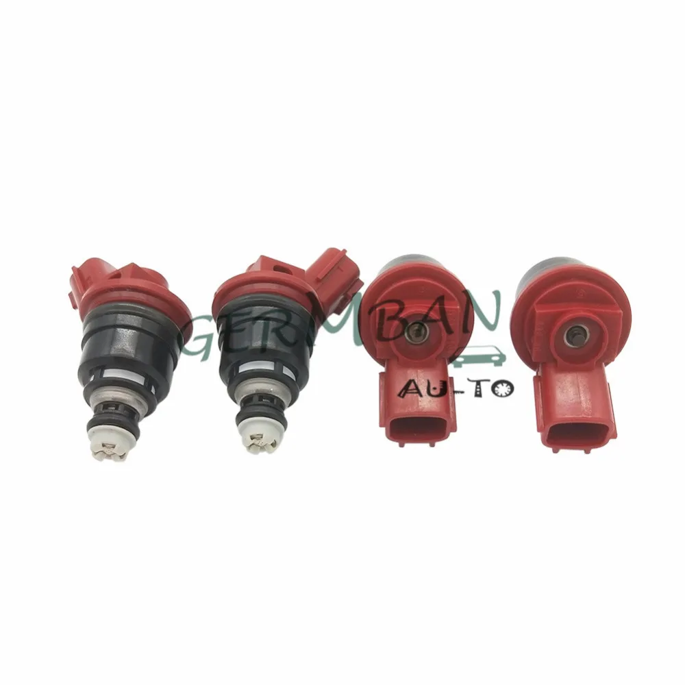 Топливные форсунки 4 шт./лот подходят для Silvia S13 S14 S15 SR20DE SR20DET No #16600-RR544 SF-60-740CC 16600RR544