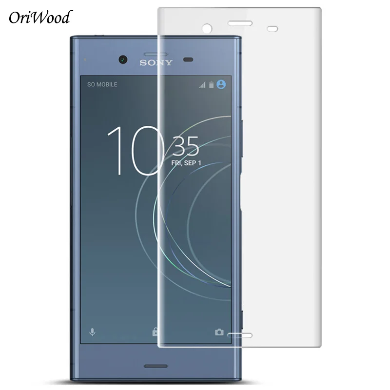 Оригинальная защитная пленка 3H из мягкого ТПУ для sony Xperia XZ1 G8342 3D полное покрытие