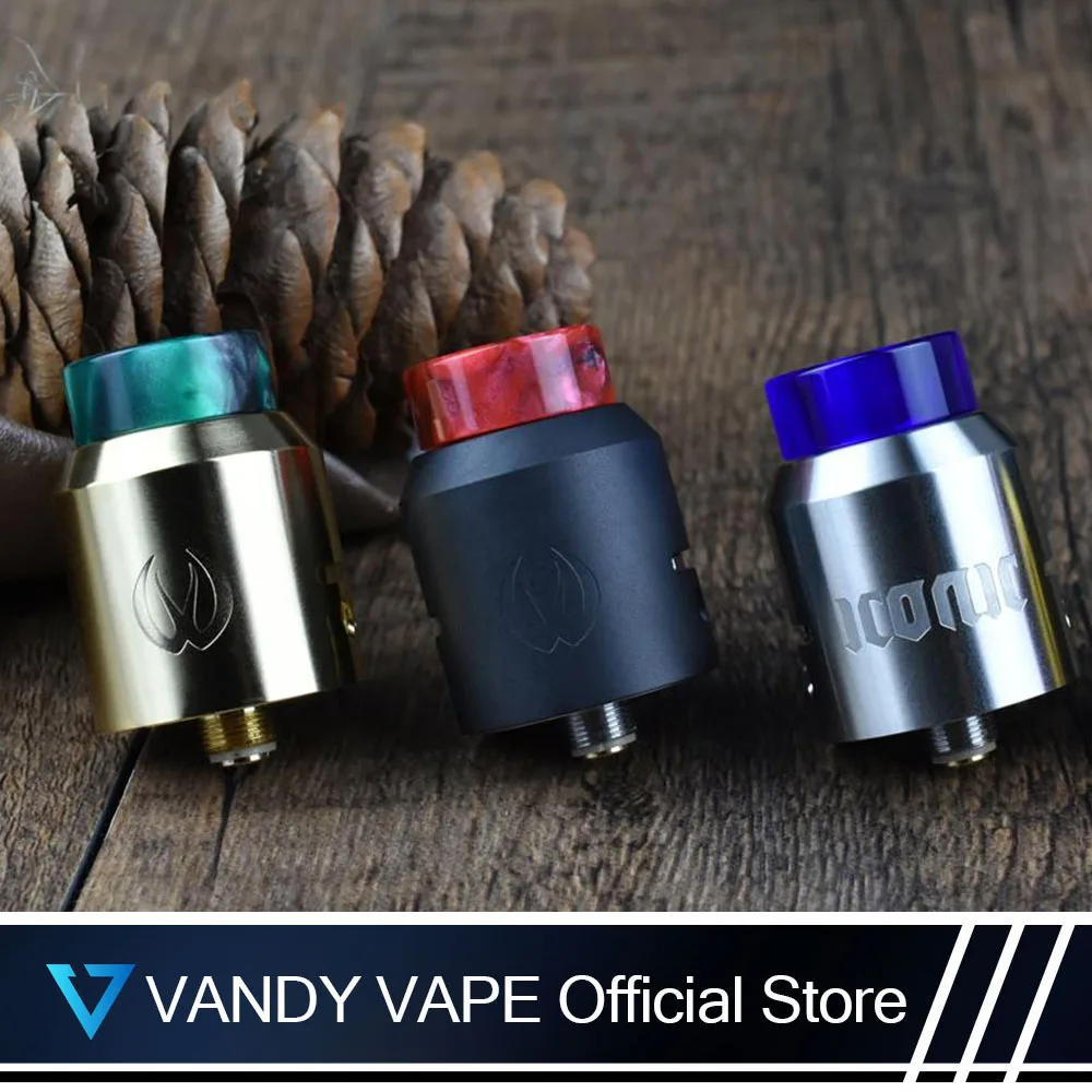 Оригинальный vandy VAPE Iconic RDA электронная сигарета Rebuildable Танк капающий распылитель