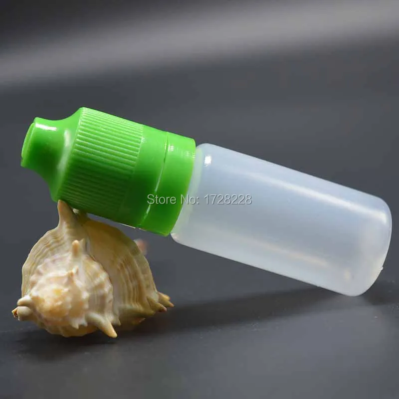 12000 шт. пластиковые бутылочки капельницы для электронной сигареты 10 мл 1/3