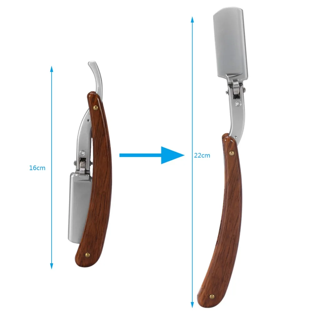 Профессиональная прямая бритва складной нож для бритья острый парикмахерский