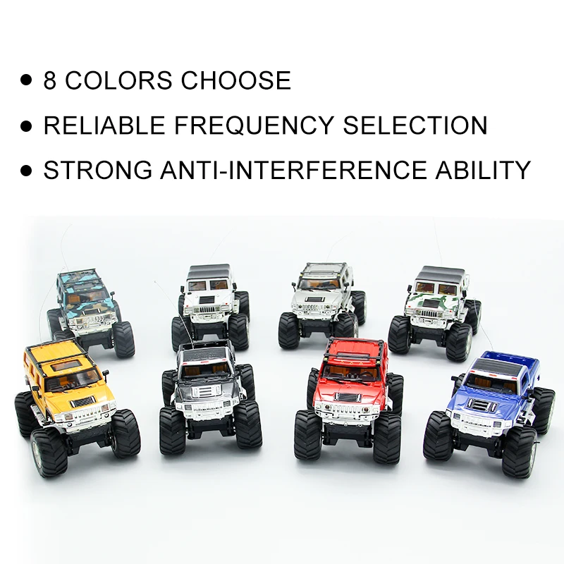 Электрический rc автомобиль Hummer внедорожники демпфирования 4ch Дистанционное