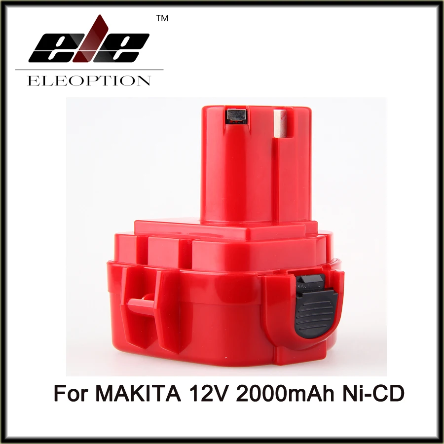Eleoption новые 2.0AH 12V Мощность инструмент Батарея для MAKITA 1220 1222 1233S 1233SB 193981-6 6227D 6313D 6317D