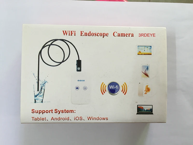 Обновленный беспроводной wifi 5 мм Диаметр USB эндоскоп объектив камеры