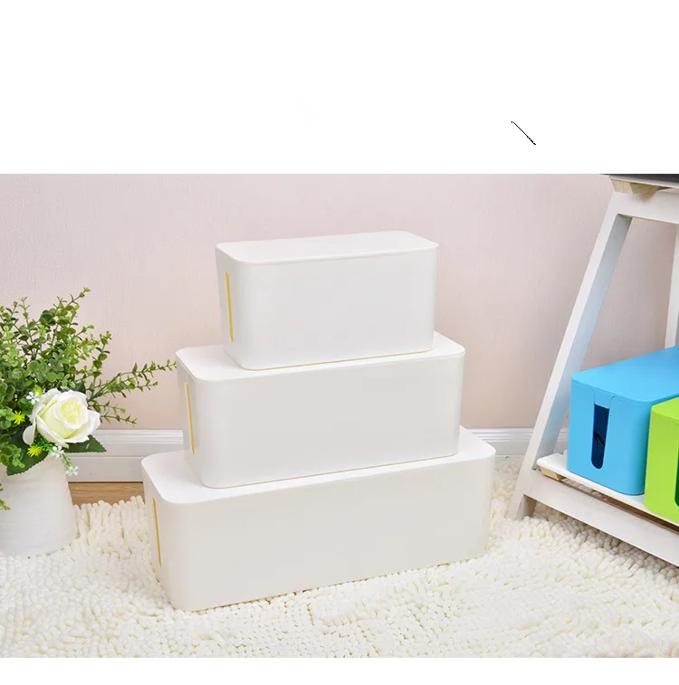 1PC Plastic Wire Storage Box Power Line organizer Cable collect Cases Junction Can Strip Cord OK 0687 | Дом и сад