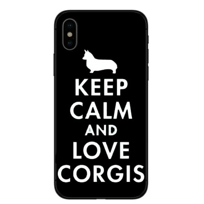 Мягкий чехол из ТПУ Corgi Bumbum bonito Animal Filhote de Cachorro для iPhone 7 8 PLUS X XS 11Pro Max|Бамперы| |