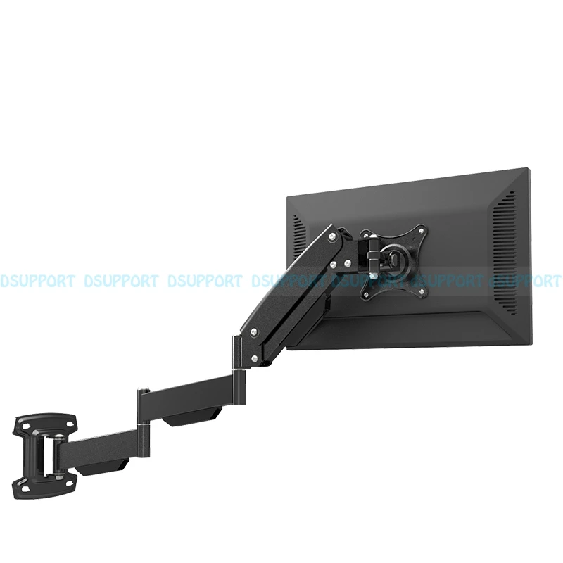 Сверхдлинный настенный кронштейн для монитора 17 27 дюймов с газовой пружиной