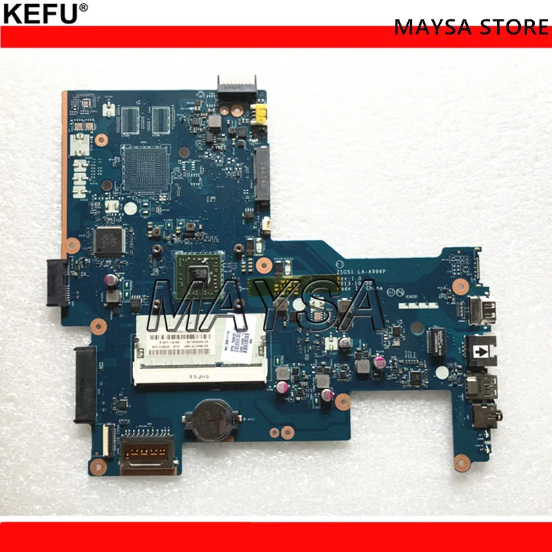 

Laptop Motherboard Compatible For HP 15-G Series ZS051 LA-A996P E1-2100 DDR3L Rev 1.0 750633-501 100% Tested