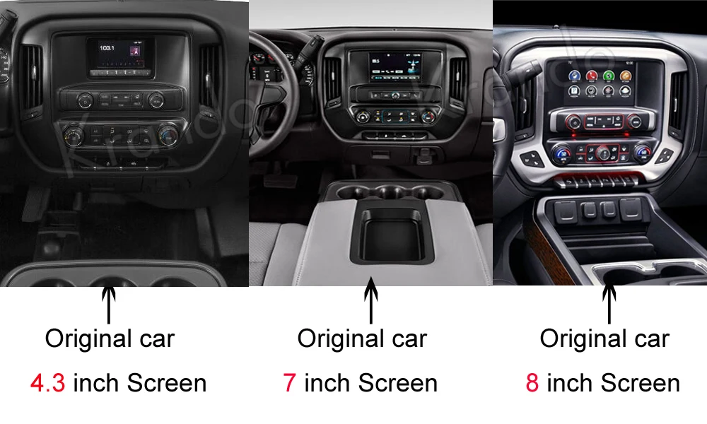 Krando Android 8,1 12," Tesla Стиль Вертикальное автомобильное радио для Chevrolet Silverado и GMC Sierra- навигационный плеер