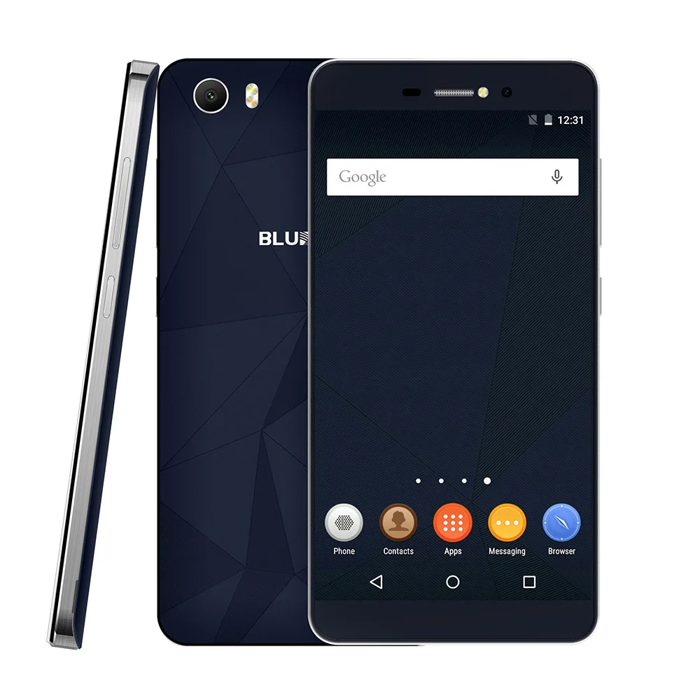 Новый Bluboo Пикассо 5.0 &quotHD Смартфон MTK6580 Quad Core 1.3 ГГц 2 ГБ RAM 16 ROM Android 5.1 Dual SIM 8MP WCDMA