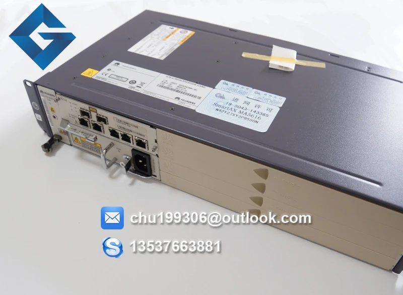 Huawei цифровой доступ к абонентской линии мультиплексор IP DSLAM SmartAx MA5616 10GE GPON CCUE + MABB