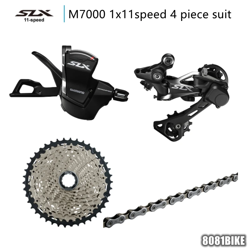 SHIMANO SLX M7000 группа подъездных поездов набор 11 скоростей GS Derailleur 1x11 s 2x11 46 T|shimano