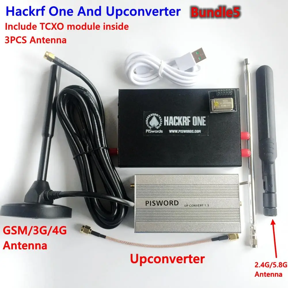 Платформа HackRF One RTL SDR для программно определяемой радиосвязи с приемом сигналов