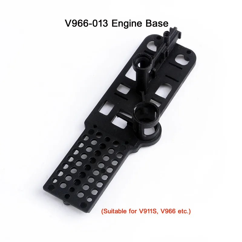 V966-013 Engine Base Wltoys Вертолет набор запасных частей V911S 4CH вертолет аксессуары лопасти/Мотор/приемник/сервопривод/основная ось для V966 V988 - Цвет: V966-013 Engine Base