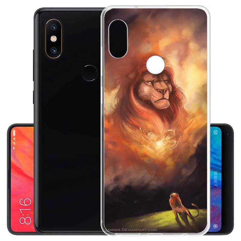 Лучший чехол The Lion King роскошный мягкий прозрачный из ТПУ для телефона Xiaomi Mi 9T Redmi