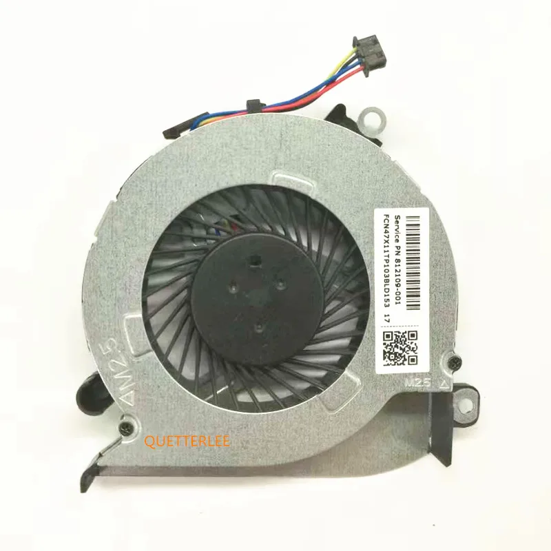 Новый ЦП охлаждающий вентилятор для HP Pavilion 15-ab 15Z-a 17-G G100 G101DX 17-G015DX 17-G137NF 17-G130NA 17-G015UR 17-G126NF OFGBW000H