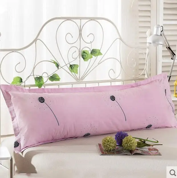 2017 Бесплатная доставка хлопок двойная наволочка m1.5 1 2 метров в длину на парные