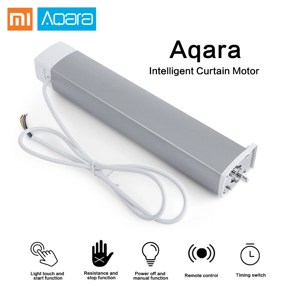 

Aqara Smart Curtain Motor Intelligent Zigbee Wifi for XiaoMi Smart Home Device Wireless Remote Control Via Mi Home APP