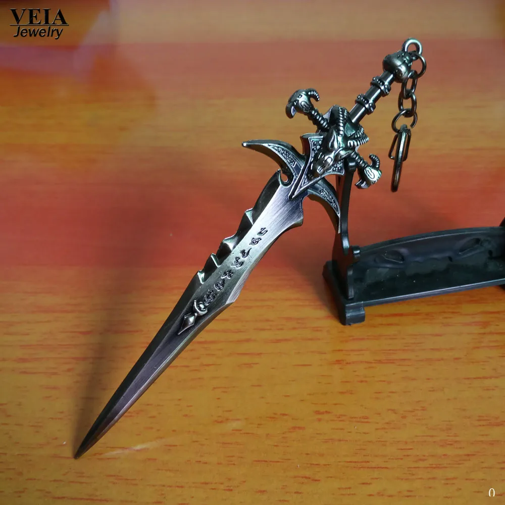 2017 Горячая игра Frostmourne брелок в виде меча лича короля артаса кулон оружие 15 | Брелоки -32817184585
