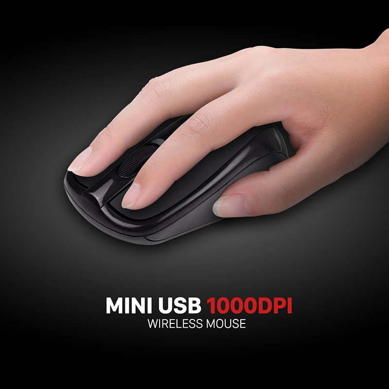 Мини Беспроводной Небольшой Игровой Мышь USB 2 4 ГГц 1000 Точек на дюйм Портативный