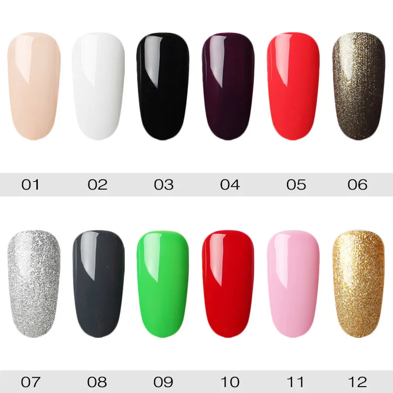 NAILWIND 7 мл чистый цвет 01 58 Цветной Гель лак стойкий для светодио дный УФ