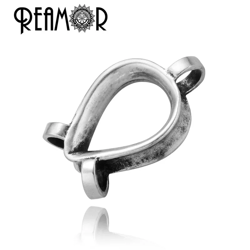Металлические подвески для творчества REAMOR 5 шт. медные коннекторы с серебряным