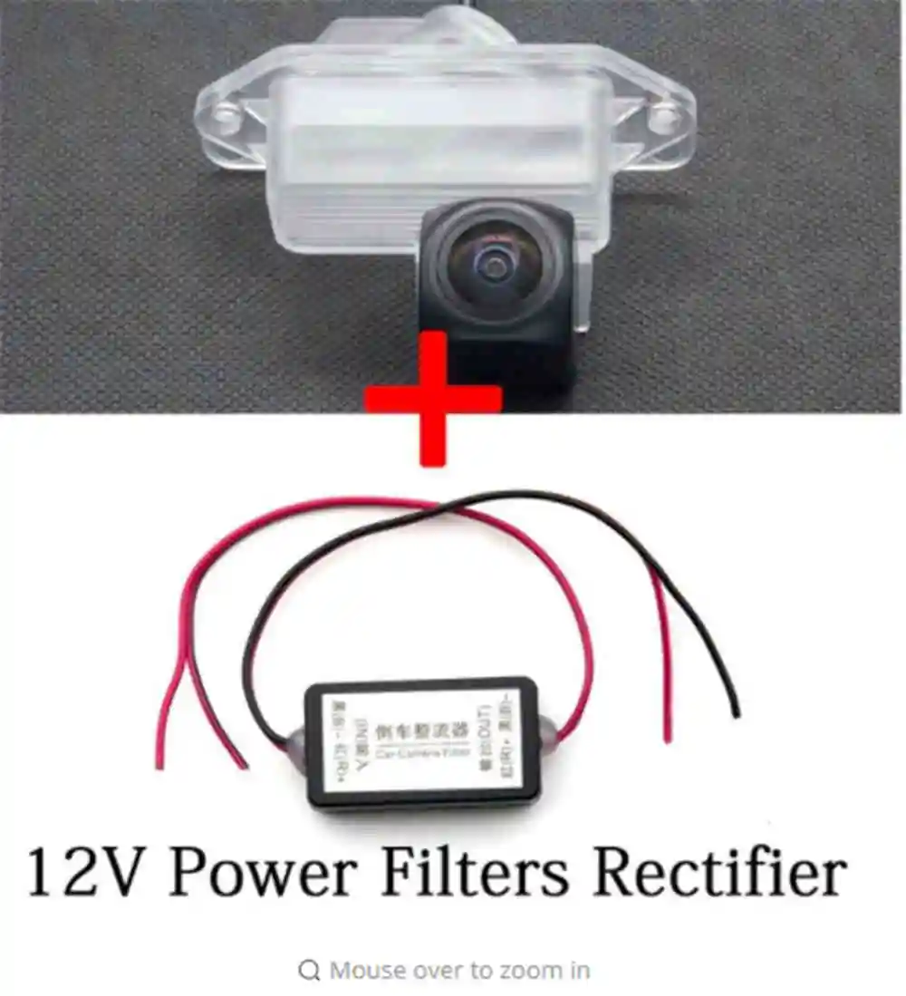 camera with filter Рыбий глаз Starlight MCCD 1080P автомобильная парковочная камера заднего вида для Mitsubishi Lancer EX 2008 2010 Pajero io камера заднего вида - Название цвета: camera with filter
