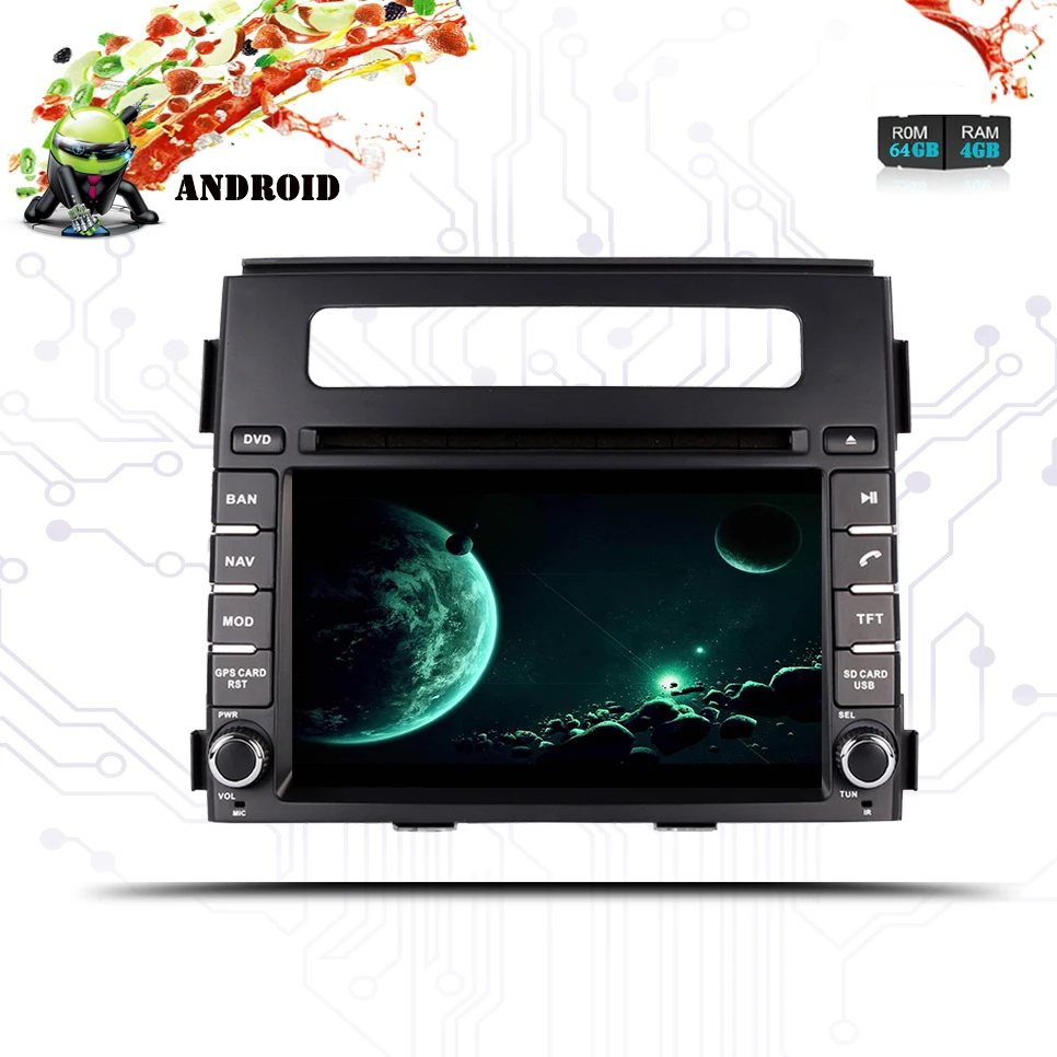Автомагнитола PX5 для kia SOUL 2011 2012 2013 мультимедийный видеопроигрыватель с