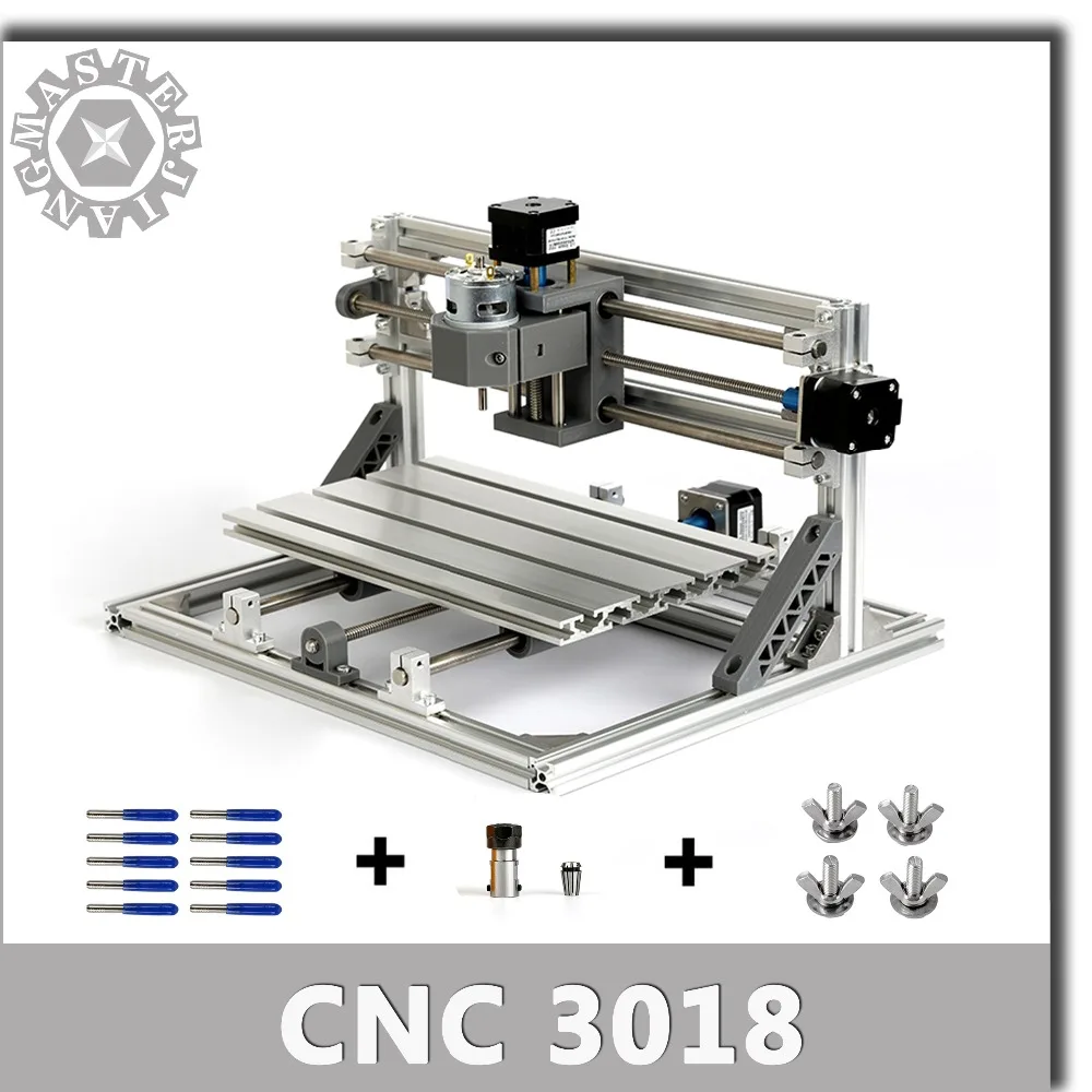 CNC3018 GRBL с ER11 5mm diy Мини гравировальный станок ЧПУ лазерная гравировка Pcb ПВХ