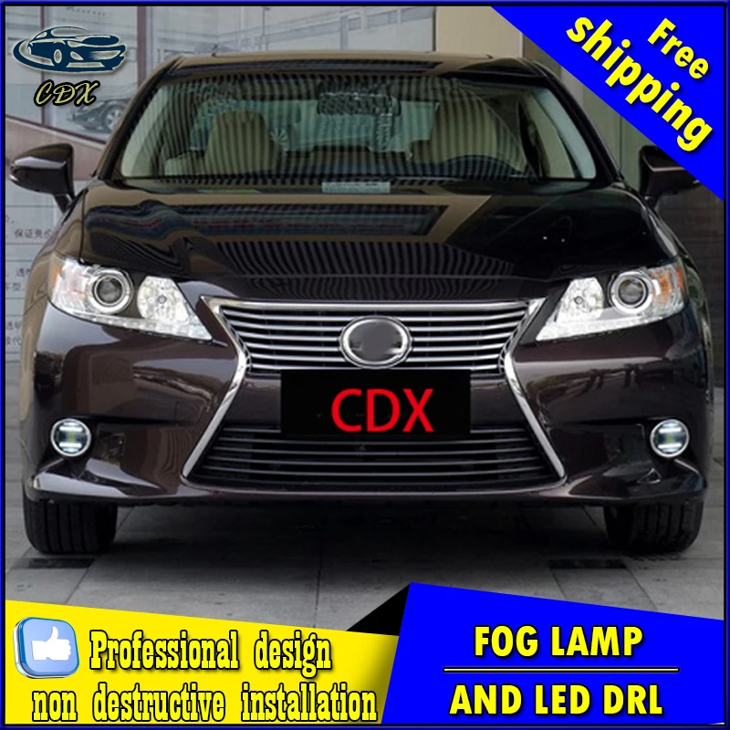 Автомобиль для укладки СВЕТОДИОДНЫЕ Противотуманные Фары Для Lexus ES300h 2012-2014 LED