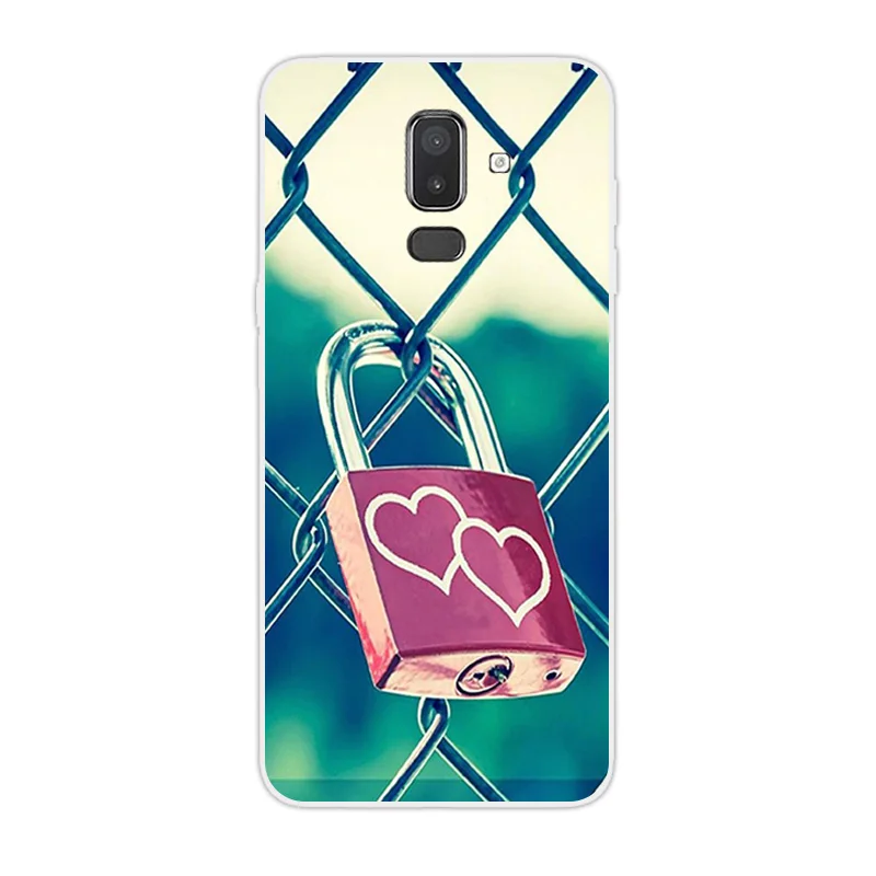 Чехол с волком для Samsung Galaxy J4 J6 J8 2018 EU S9 Plus Защитная силиконовая сумка телефона J7 2016