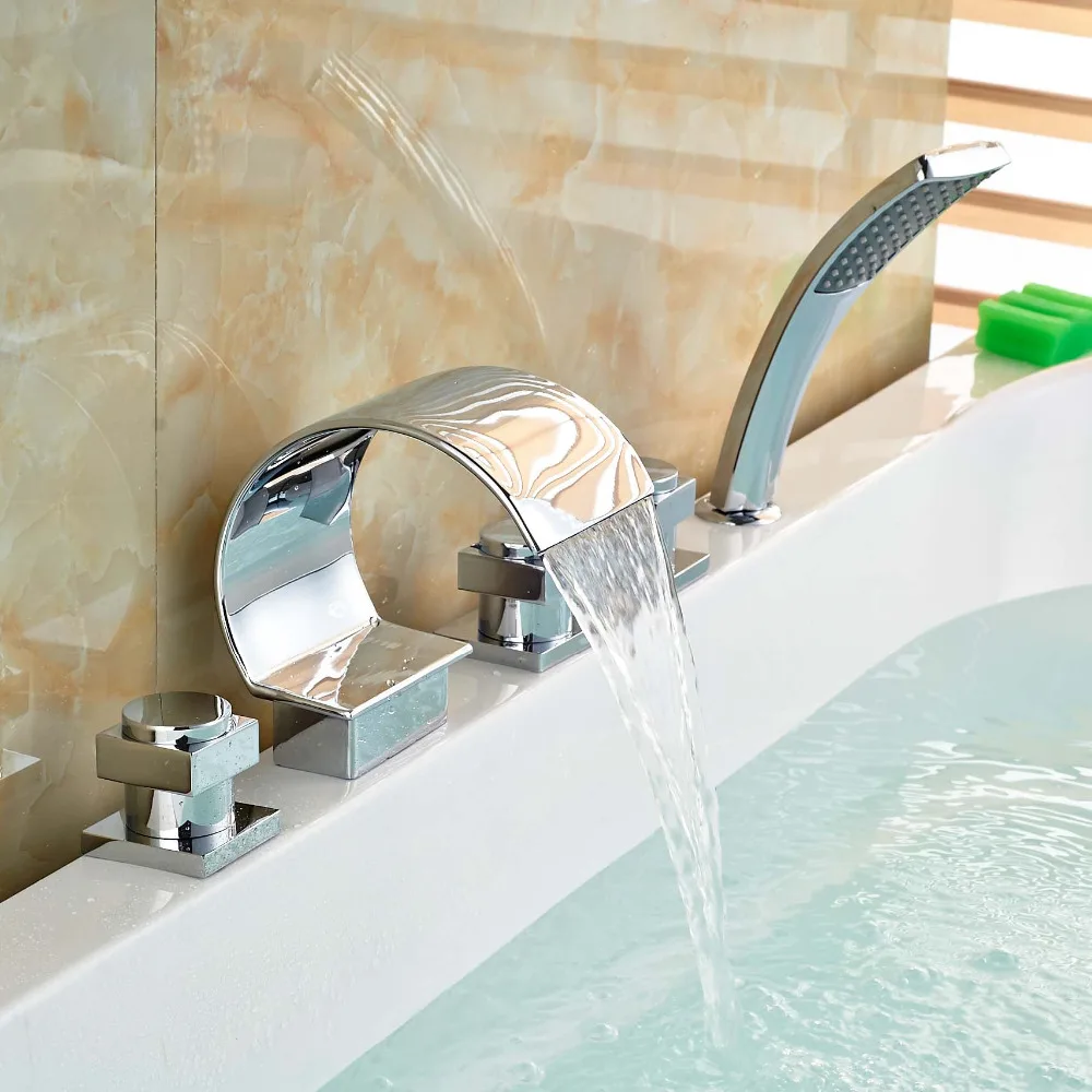 Смеситель для душа с водопадом 5 шт. | Обустройство дома