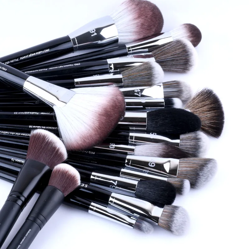 Bd beauty профессиональная расческа полный набор-62 шт. для лица, глаз, губ и тела профессиональный полный набор кистей-красота Макияж Кисти Инструменты