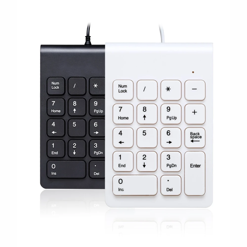Проводная цифровая клавиатура для ноутбука с 18 клавишами 2019 мини usb кабелем