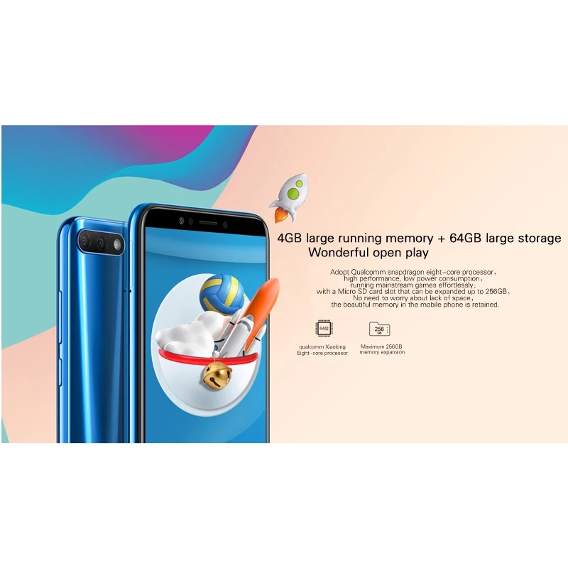 Смартфон huawei enjoy 8 FDD LTE 5 99 дюймов Android 0 Восьмиядерный процессор Snapdragon 430 4000 мА/ч