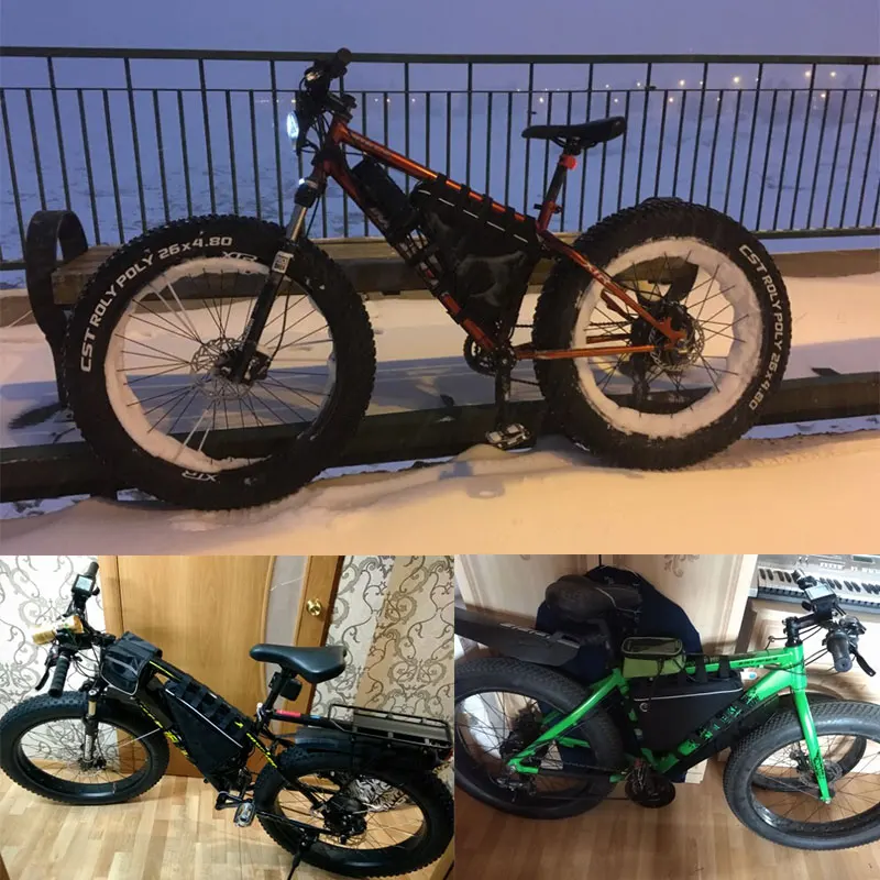 

Fat Bike Electric 1000w Motor Wheel 48V Electric Bicycle Kit 20" 26" Wheel Hub Motor Electric Snow Bicyclee Conversion Kit LCD