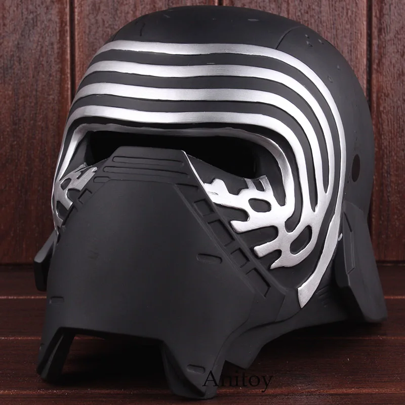 Звездные войны Kylo взрослый шлем маски для Косплей 1:1 смола фигурка Коллекционная модель игрушки