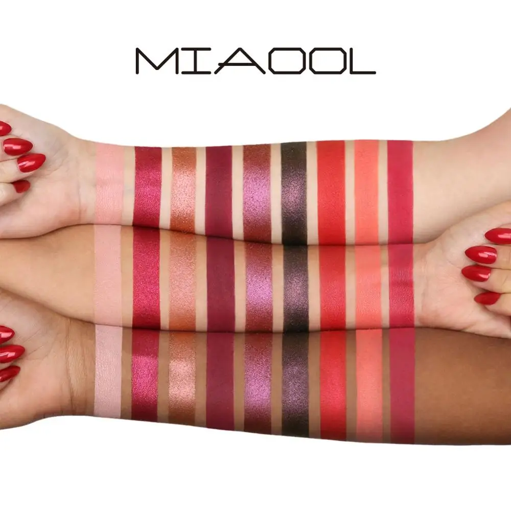 Палитра теней для век с блеском новая 5 видов стилей набор матовых зеркалом